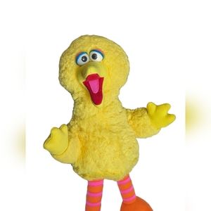 1986 BIG BIRD Sesame Street Vintage Plush 15" inch Excellent Condition